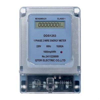 Single Phase LCD Digital KWh Meter