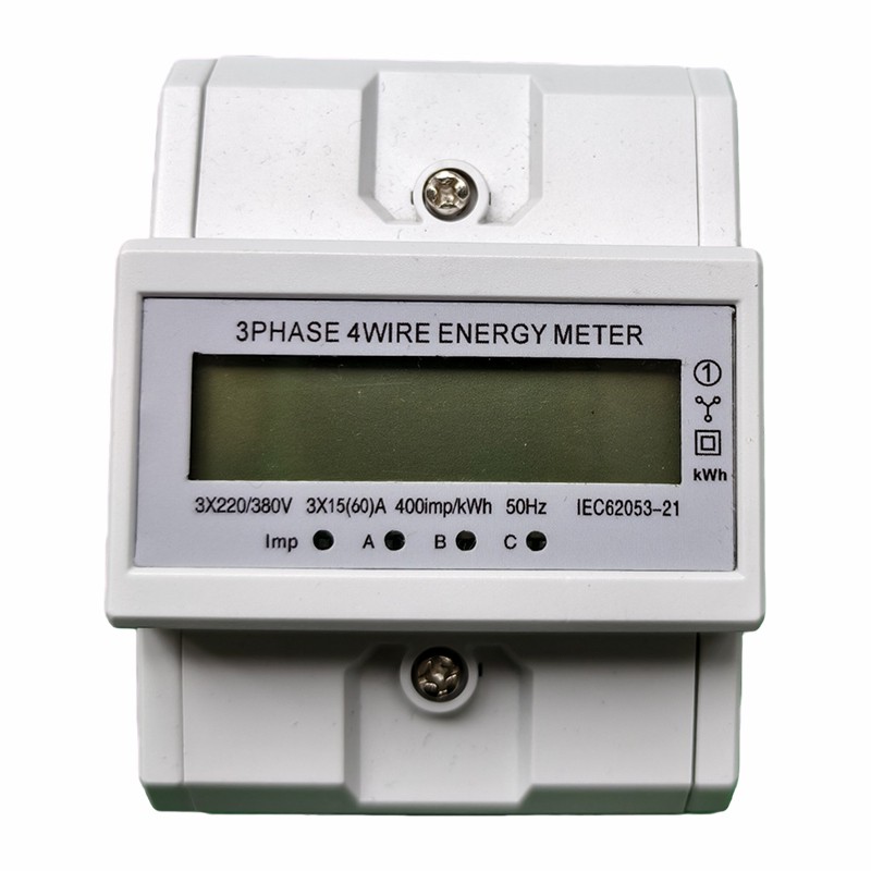 3 Phase Din Rail Meter