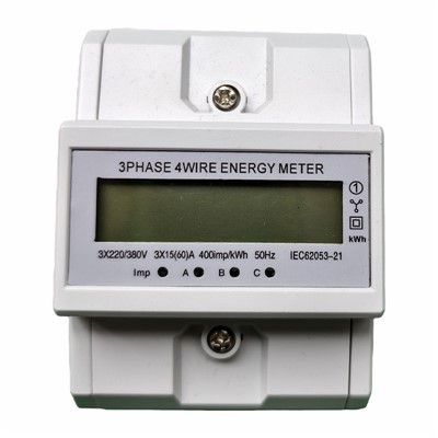 3 Phase Din Rail Meter