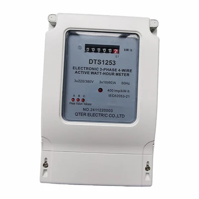 Three Phase Digital KWh Meter